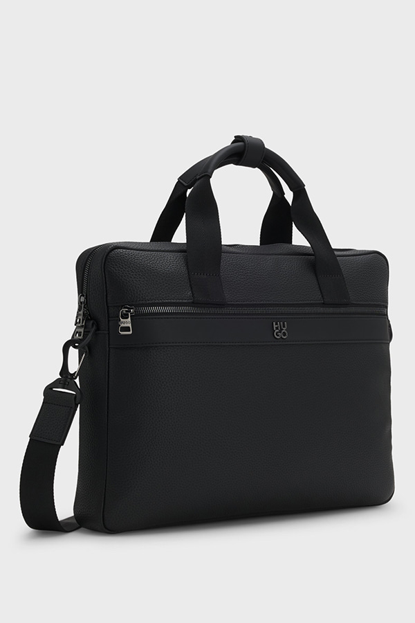 ΤΣΑΝΤΑ HUGO - 001 ΜΑΥΡΟ